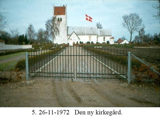 Den nye kirkegård - 1972