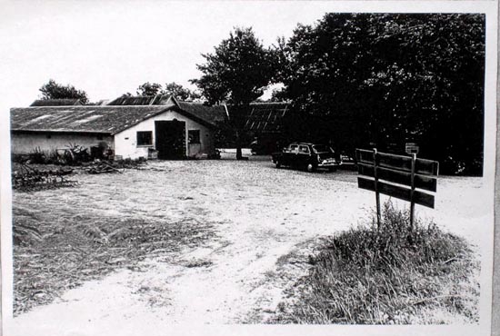 Rishøjgård på Mejlbyvej, lagerbygning - Foto fra 1971